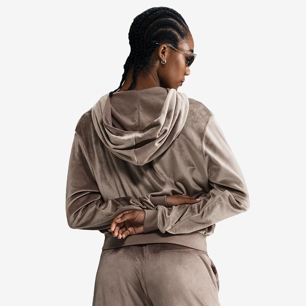 Nike Sportswear Women's Chill Knit Loose Velour Full-Zip Hoodie