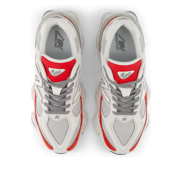 New Balance 9060 'Grey Reflection True Red'
