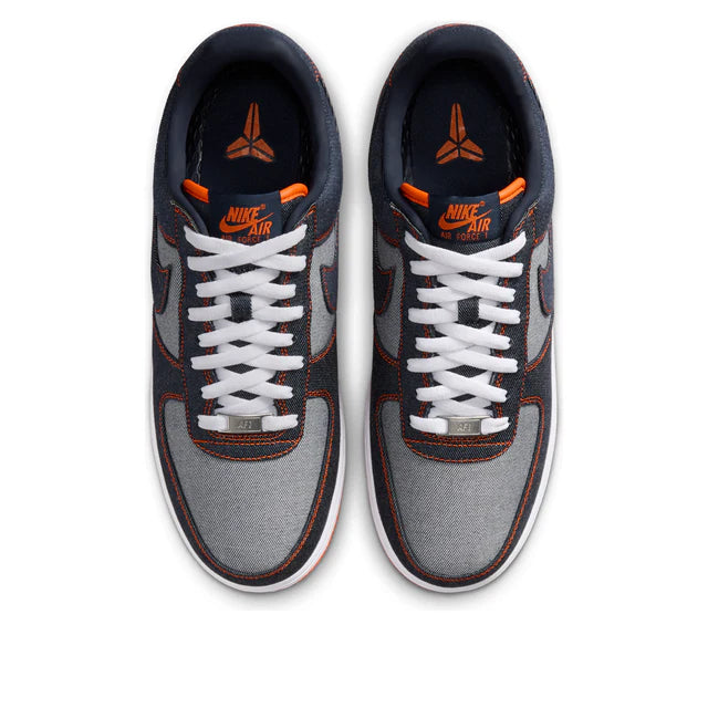 Nike Air Force 1 Low Protro 'Kobe Bryant Denim Obsidian Safety Orange'