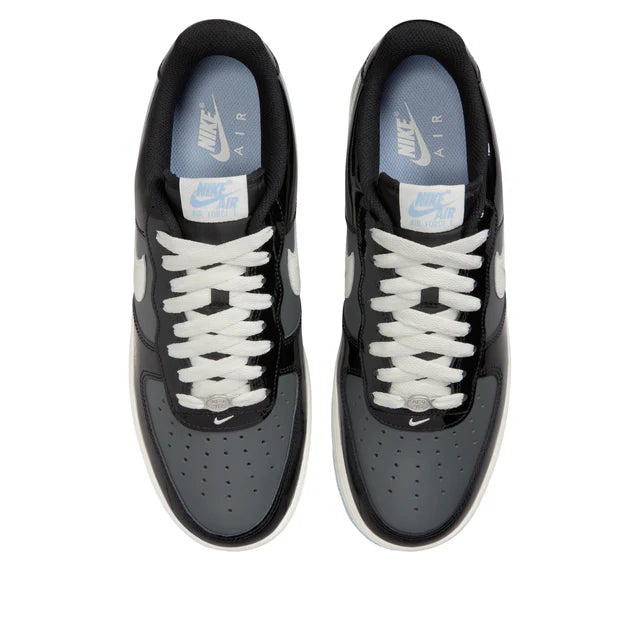 Nike Air Force 1 Low 'Black Iron Grey Patent'