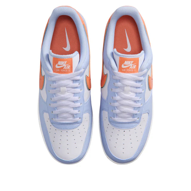 Nike Air Force 1 '07 'Hydrogen Blue Orange Frost'