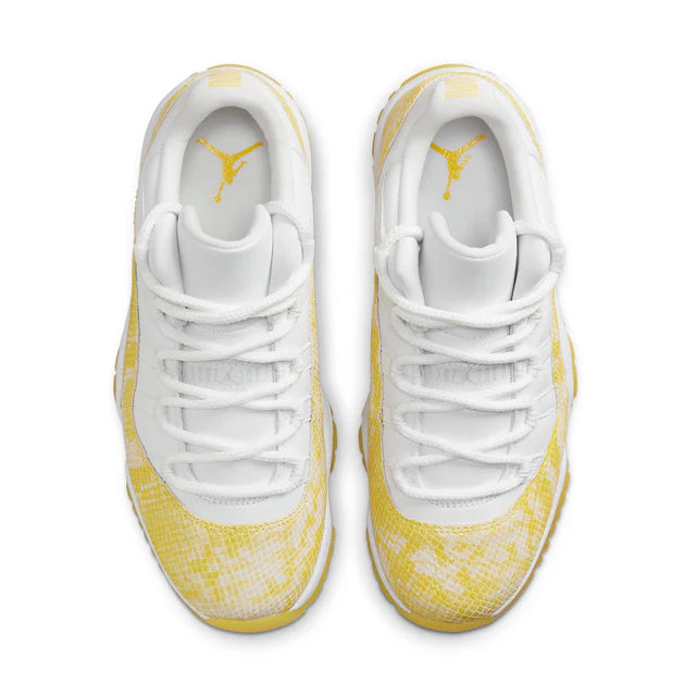 Air Jordan 11 Women's Retro Low 'Yellow Snakeskin'