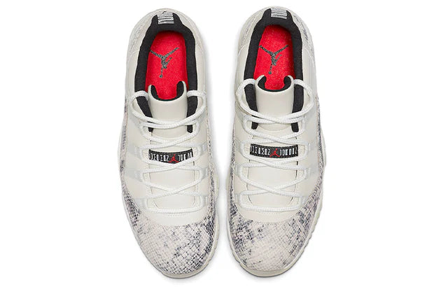 Air Jordan 11 Retro Low 'Light Bone Snakeskin'