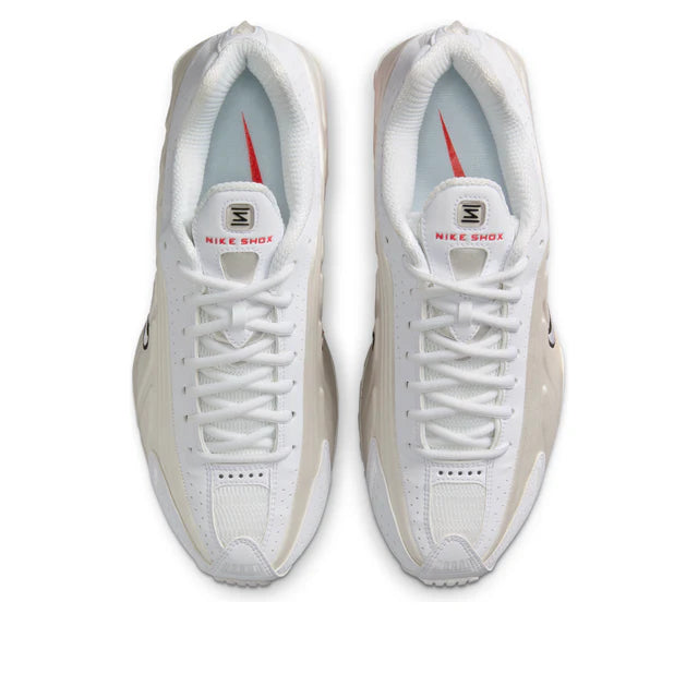 Nike Women's Shox R4 'White Phantom Picante Red'