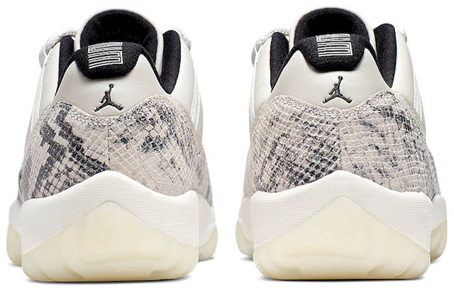 Air Jordan 11 Retro Low 'Light Bone Snakeskin'
