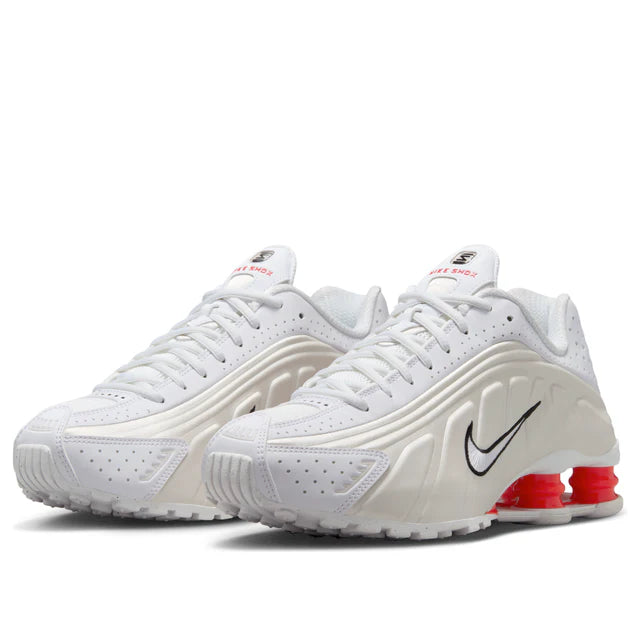 Nike Women's Shox R4 'White Phantom Picante Red'