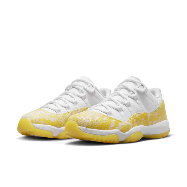 Air Jordan 11 Women's Retro Low 'Yellow Snakeskin'