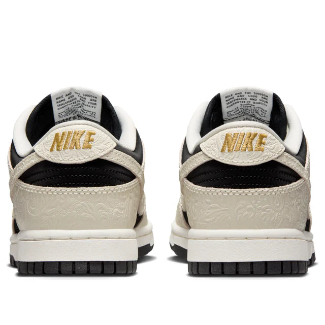Nike Women's Dunk Low 'Embossed Baroque Black Sail'