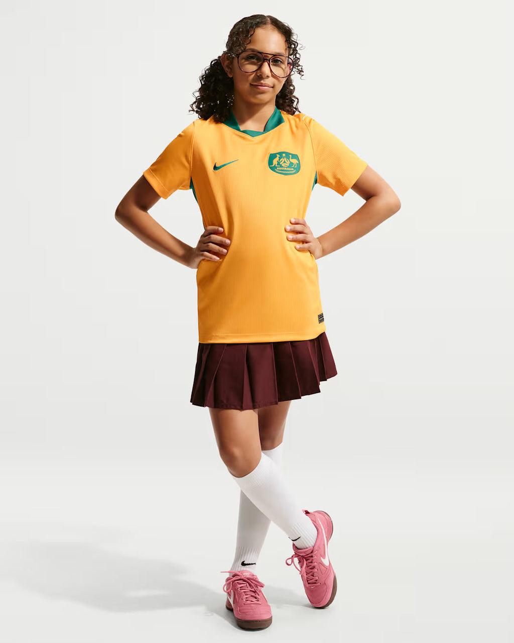 Nike Australia Older Kids' 2026 Home Dri-FIT Football Shirt