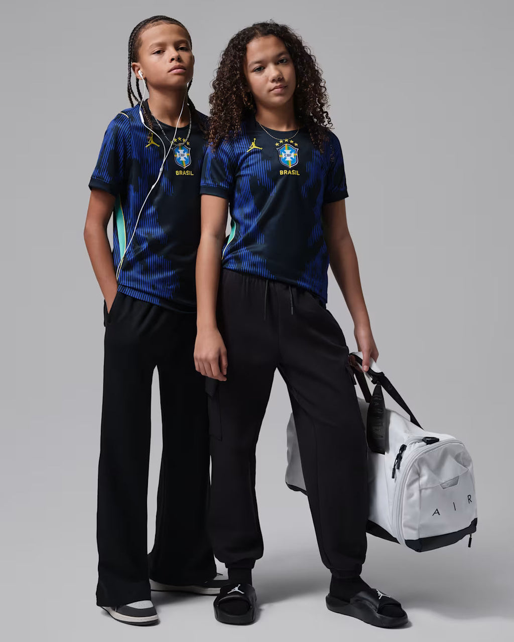 Jordan Brazil Older Kids' 2026 Away Dri-FIT Football Shirt