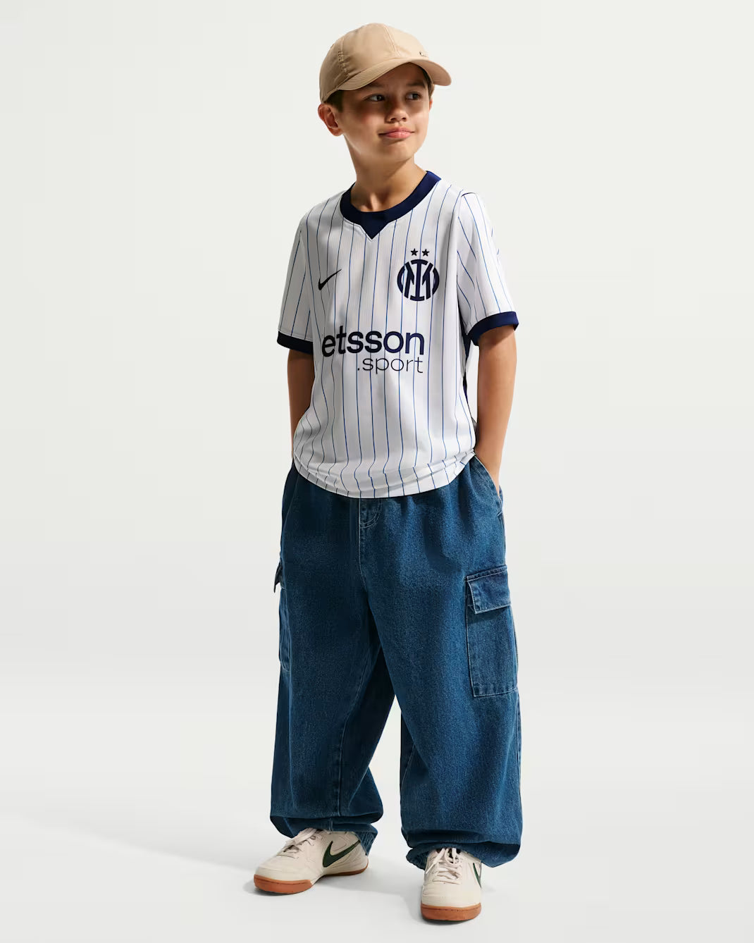 Nike Inter Milan 2026/27 Older Kids Away Dri-FIT Shirt