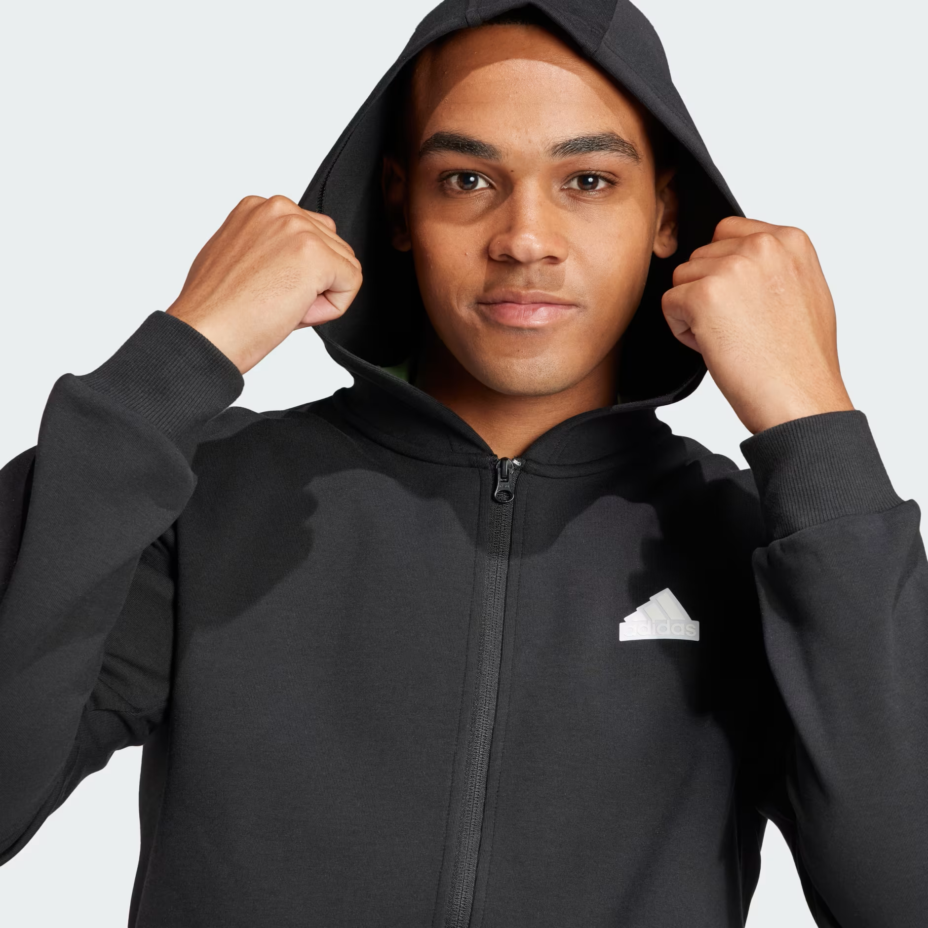 Adidas Future Icons 3-Stripes Full Zip Hoodie