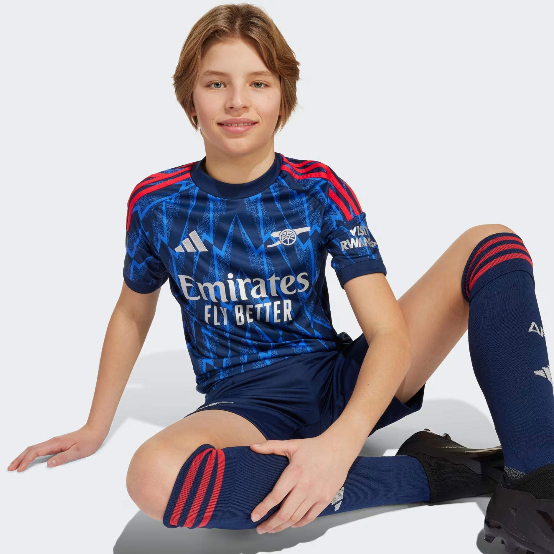 Adidas Arsenal 25/26 Older Kids' Away Jersey