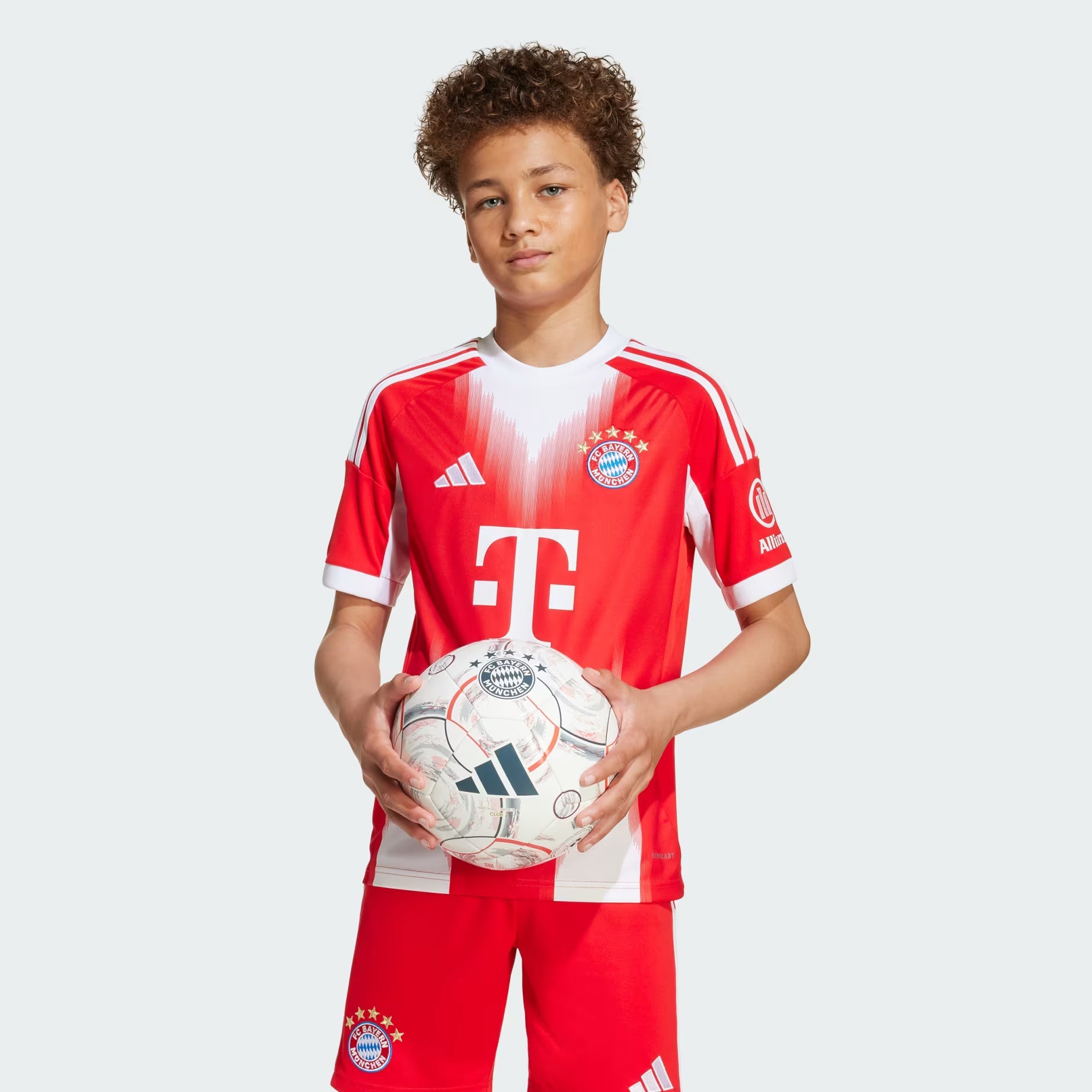 Adidas FC Bayern 25/26 Older Kids' Home Jersey