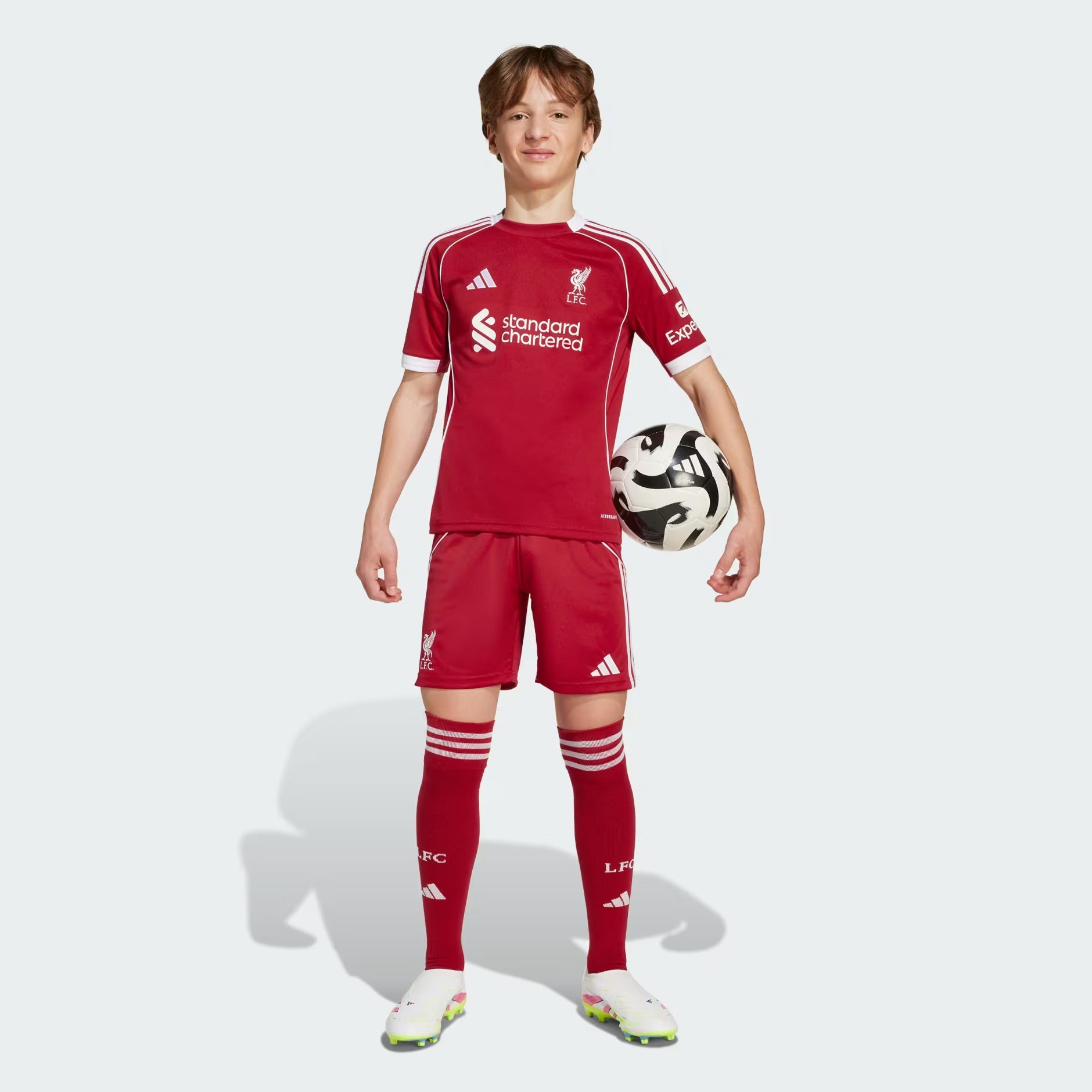 Adidas Liverpool FC 25/26 Older  Kids' Home Jersey