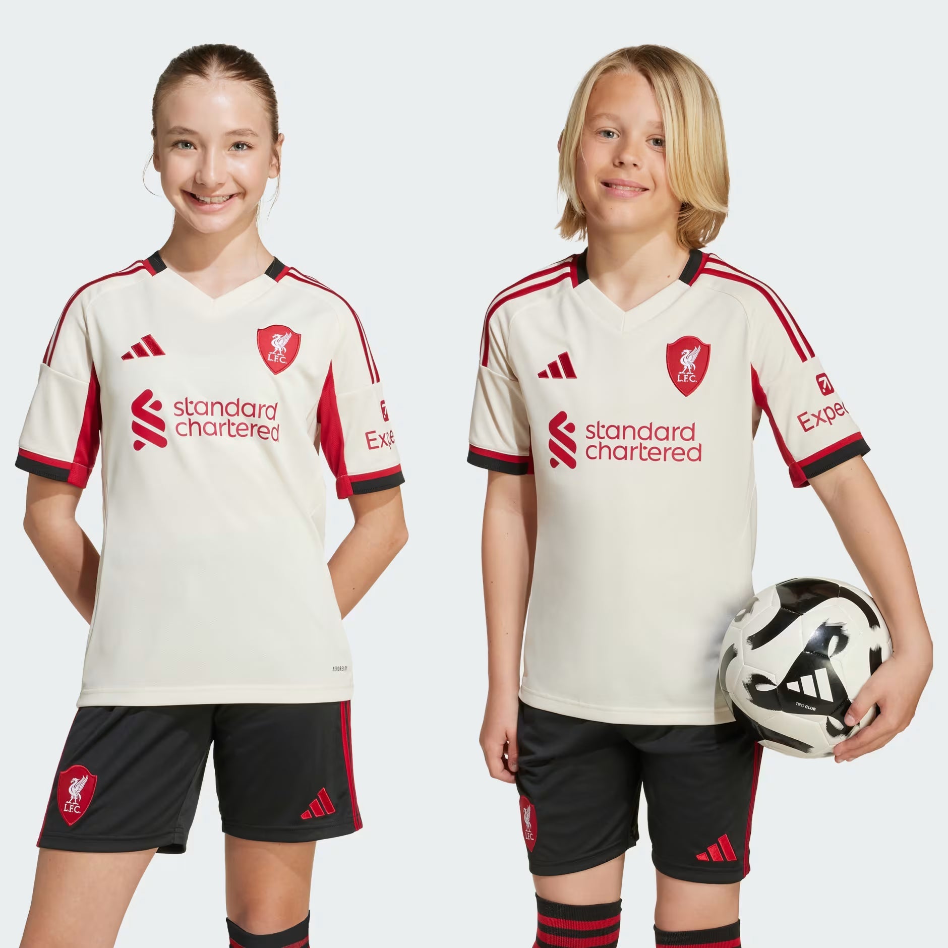 Adidas Liverpool FC 25/26 Older Kids' Away Jersey
