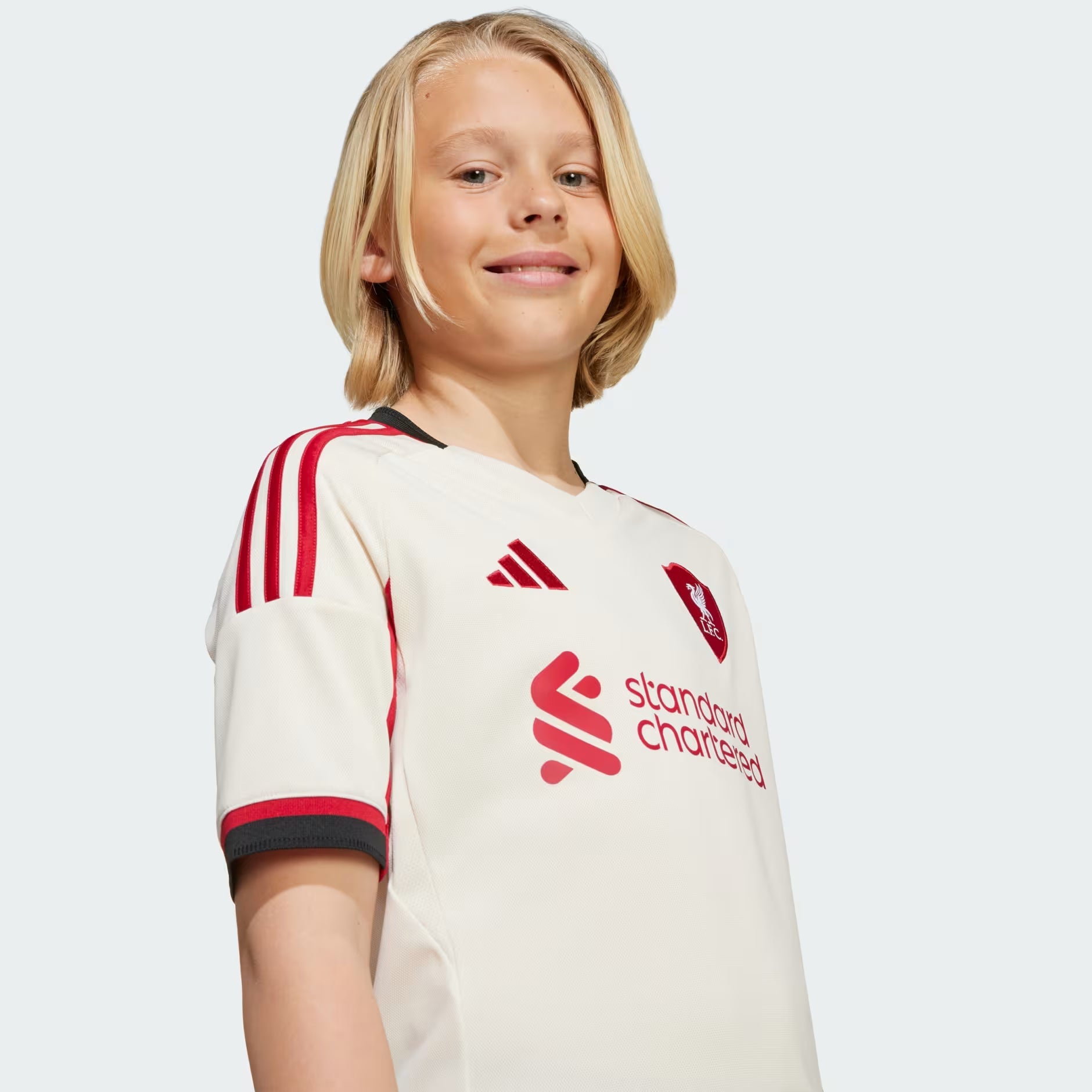 Adidas Liverpool FC 25/26 Older Kids' Away Jersey