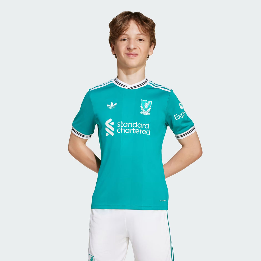 Adidas Liverpool FC 25/26 Older Kids' Third Jersey