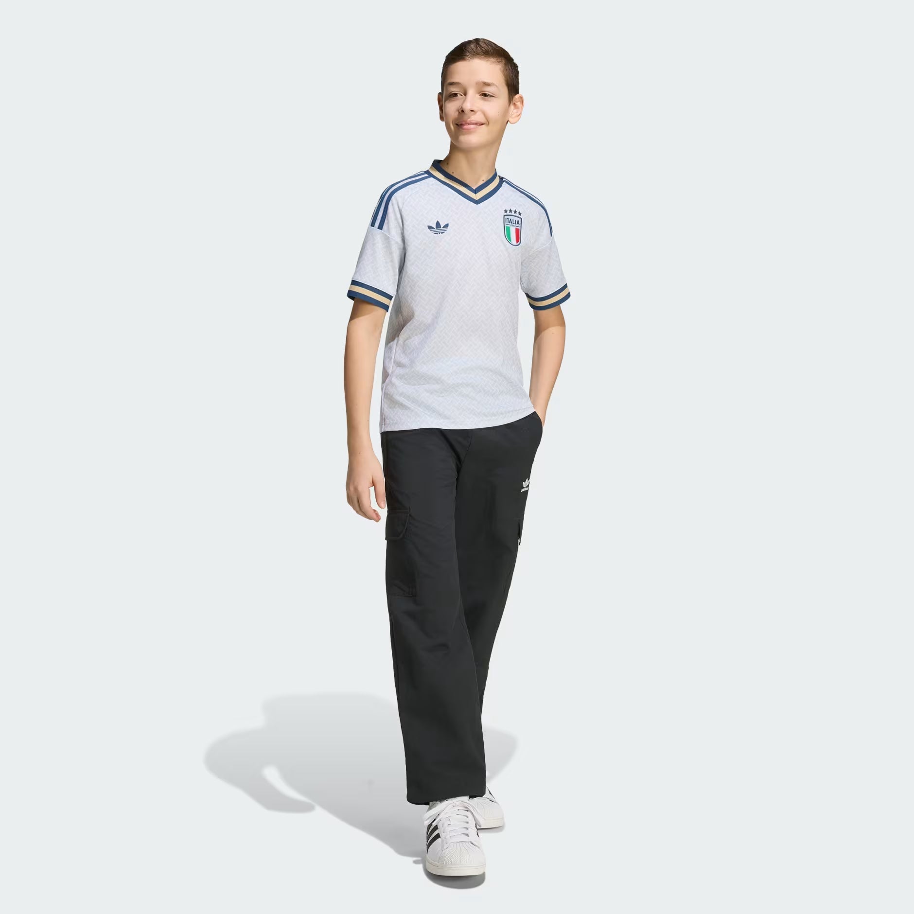 Adidas Italy 26 Older Kids' Away Jersey