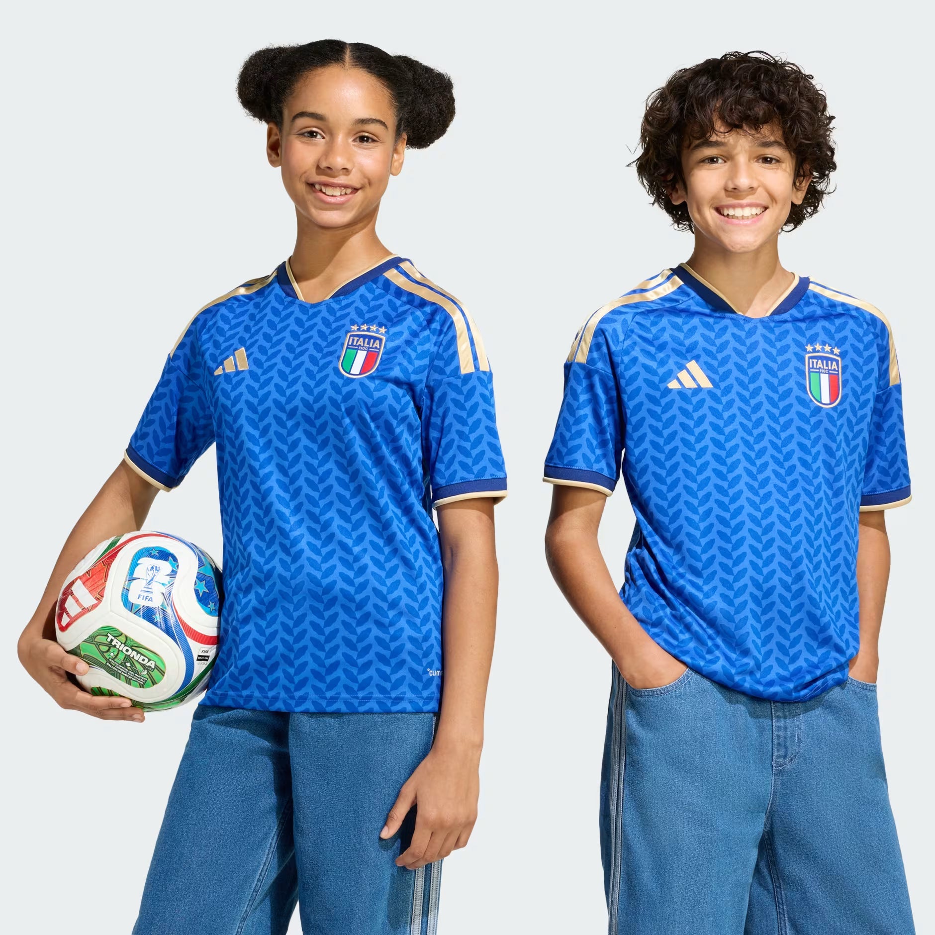 Adidas Italy 26 Older Kids' Home Jersey