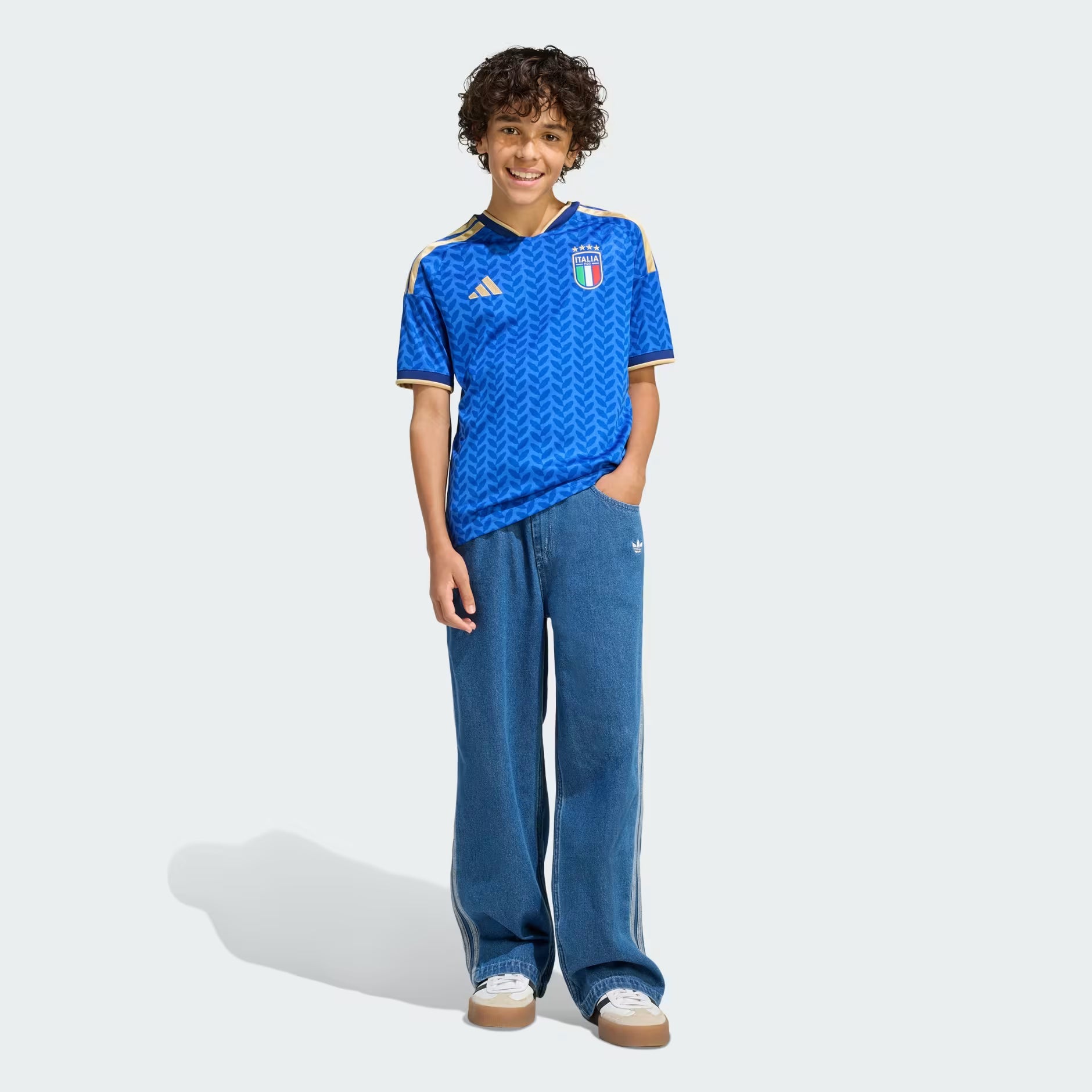 Adidas Italy 26 Older Kids' Home Jersey