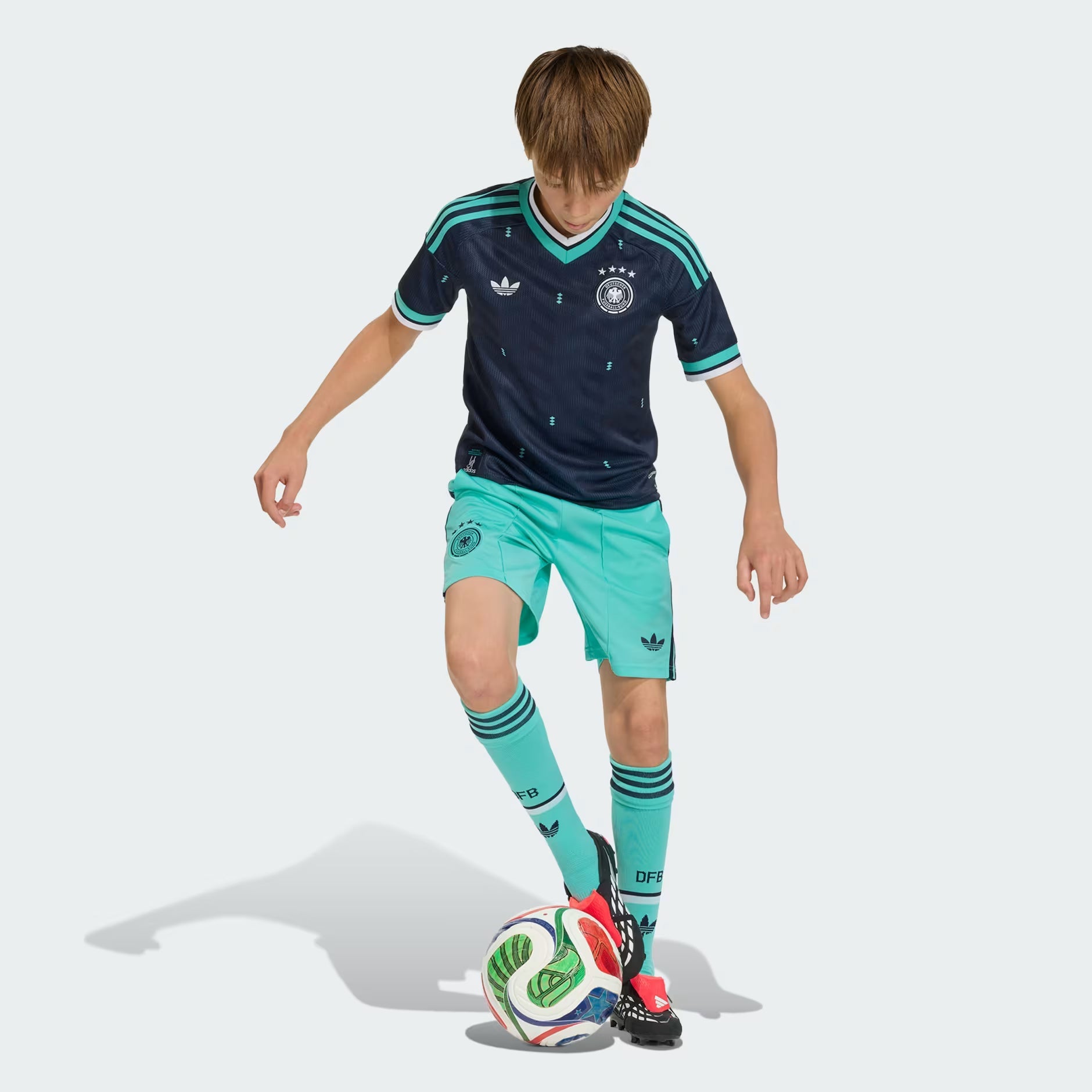 Adidas Germany 26 Older Kids' Away Jersey