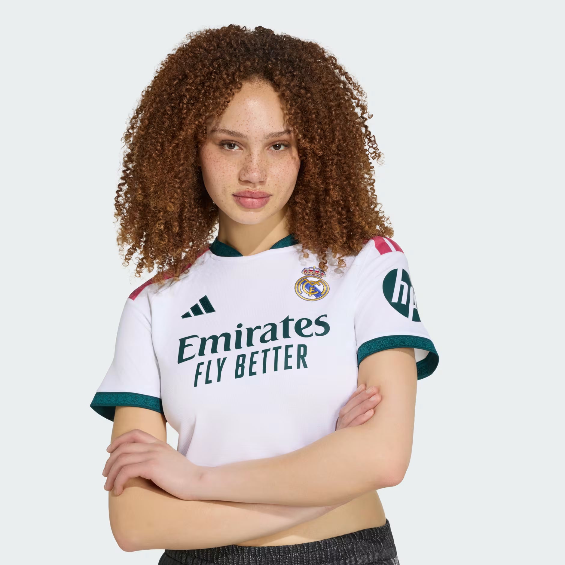 Adidas Real Madrid 26/27 Women's Home Cropped Jersey