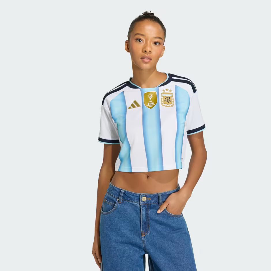 Adidas Argentina 26 Women's Home Cropped Jersey