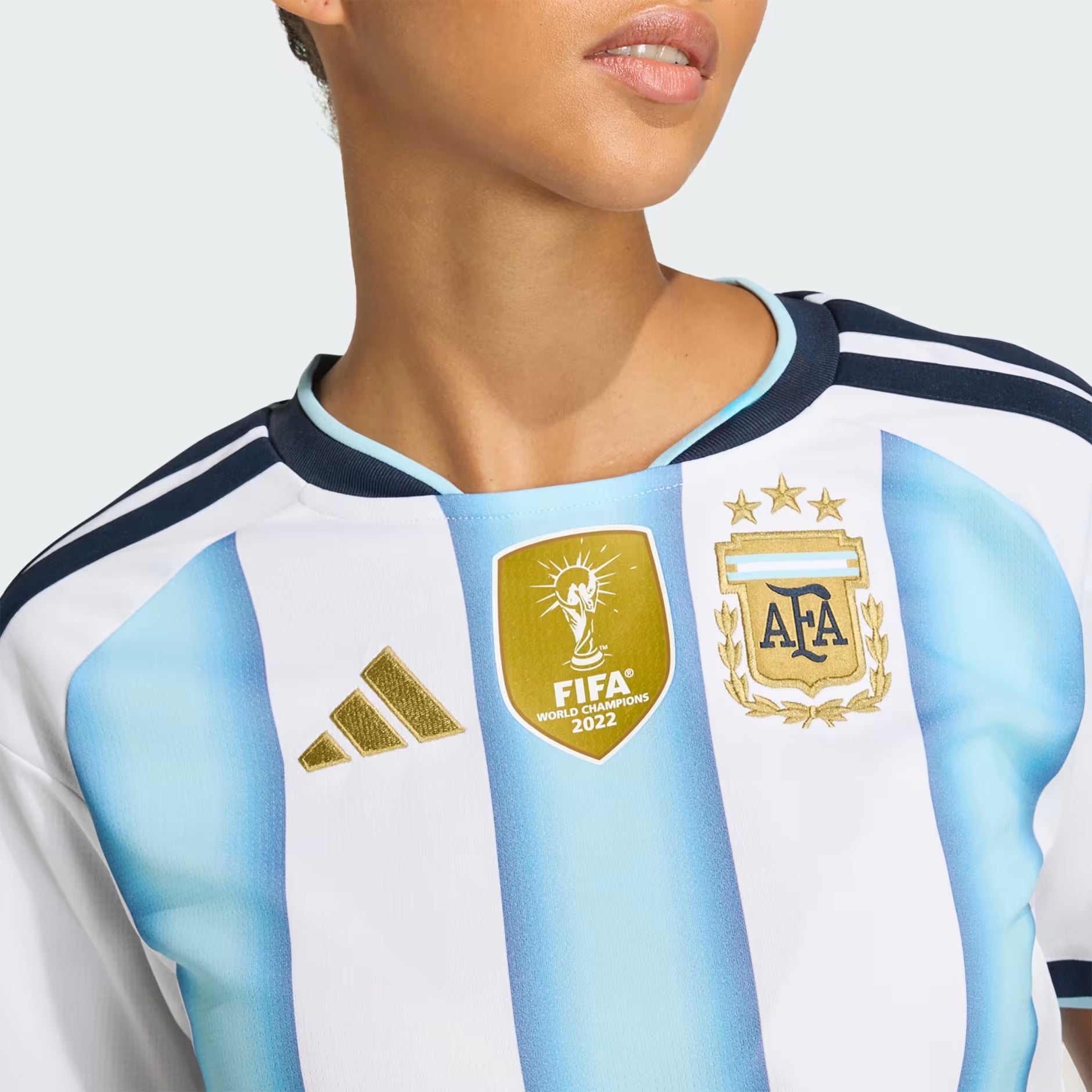Adidas Argentina 26 Women's Home Cropped Jersey