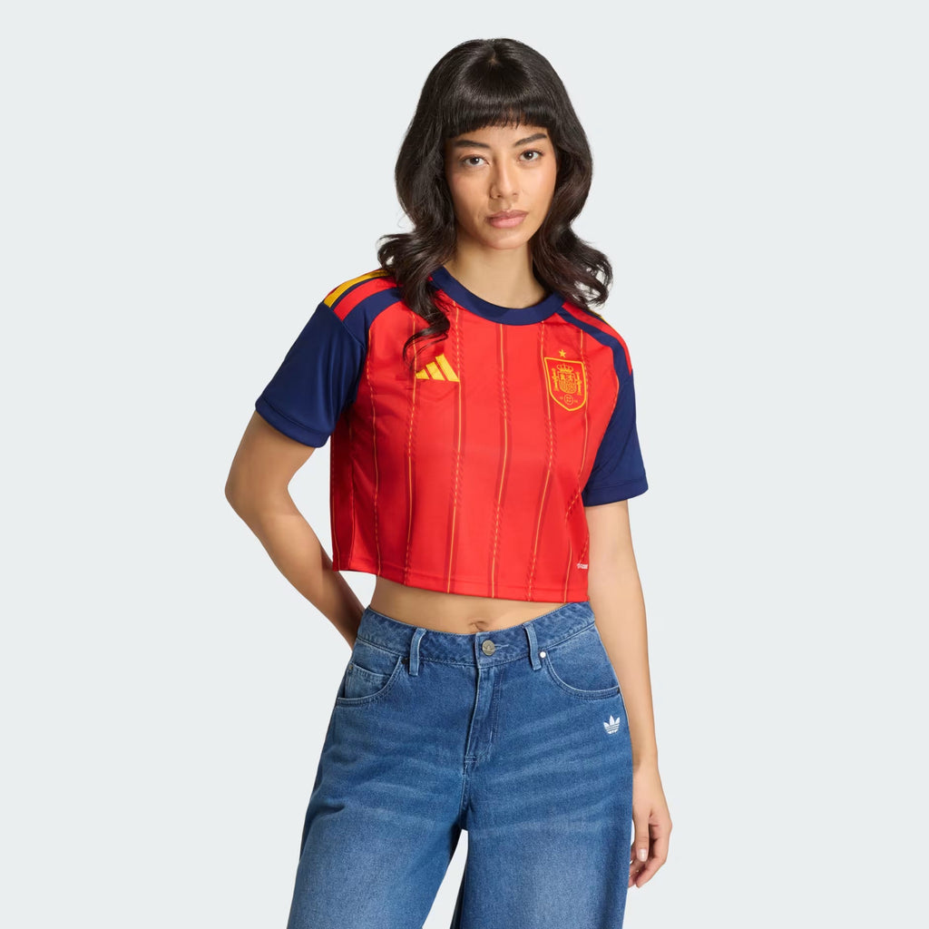 Adidas Spain 26 Women's Home Cropped Jersey