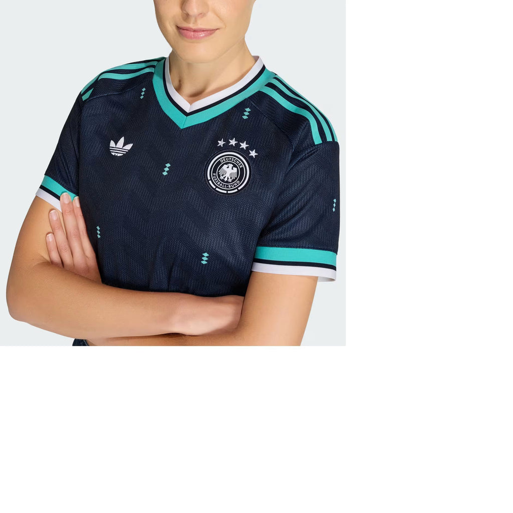 Adidas Germany 26 Women's Away Cropped Jersey