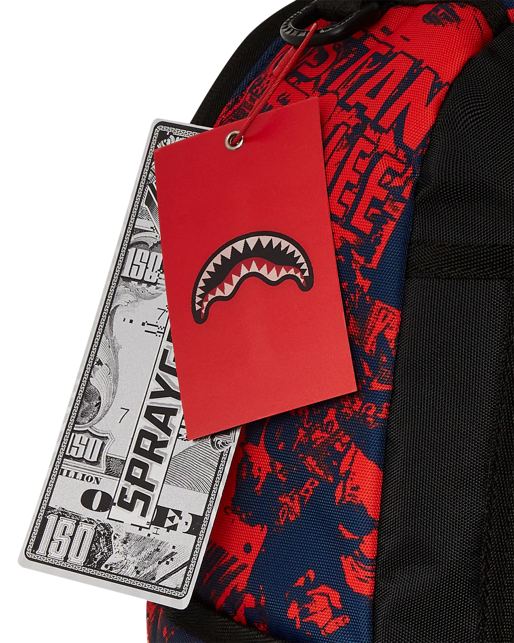 SPRAYGROUND STAN LEE COLLAB BACKPACK - IF YOU CAN'T FIND A HERO, BE ONE