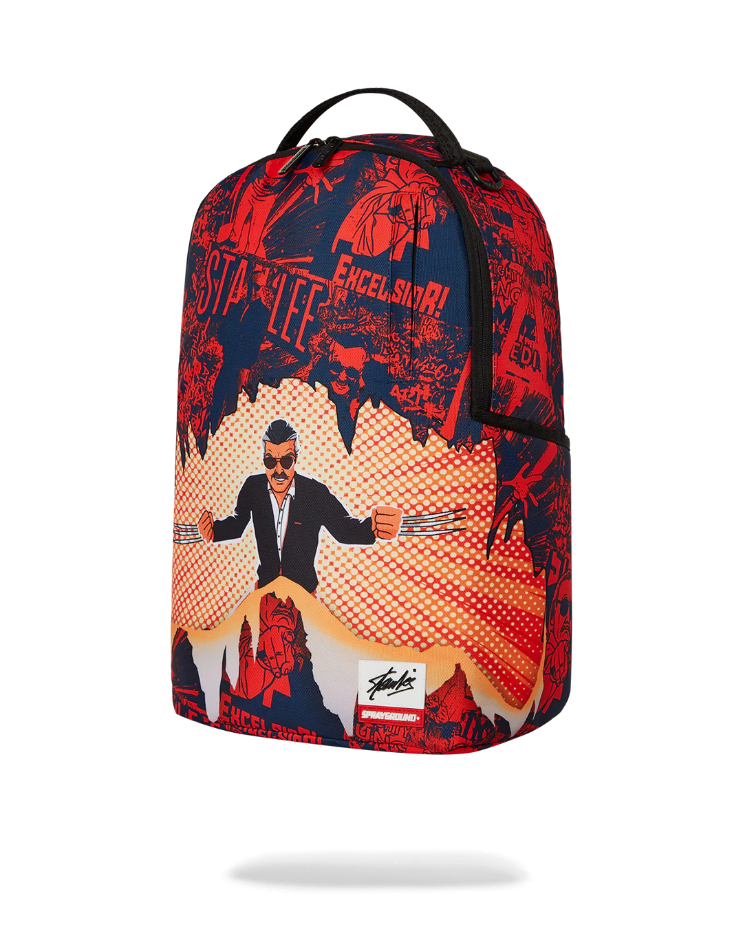 SPRAYGROUND STAN LEE COLLAB BACKPACK - IF YOU CAN'T FIND A HERO, BE ONE