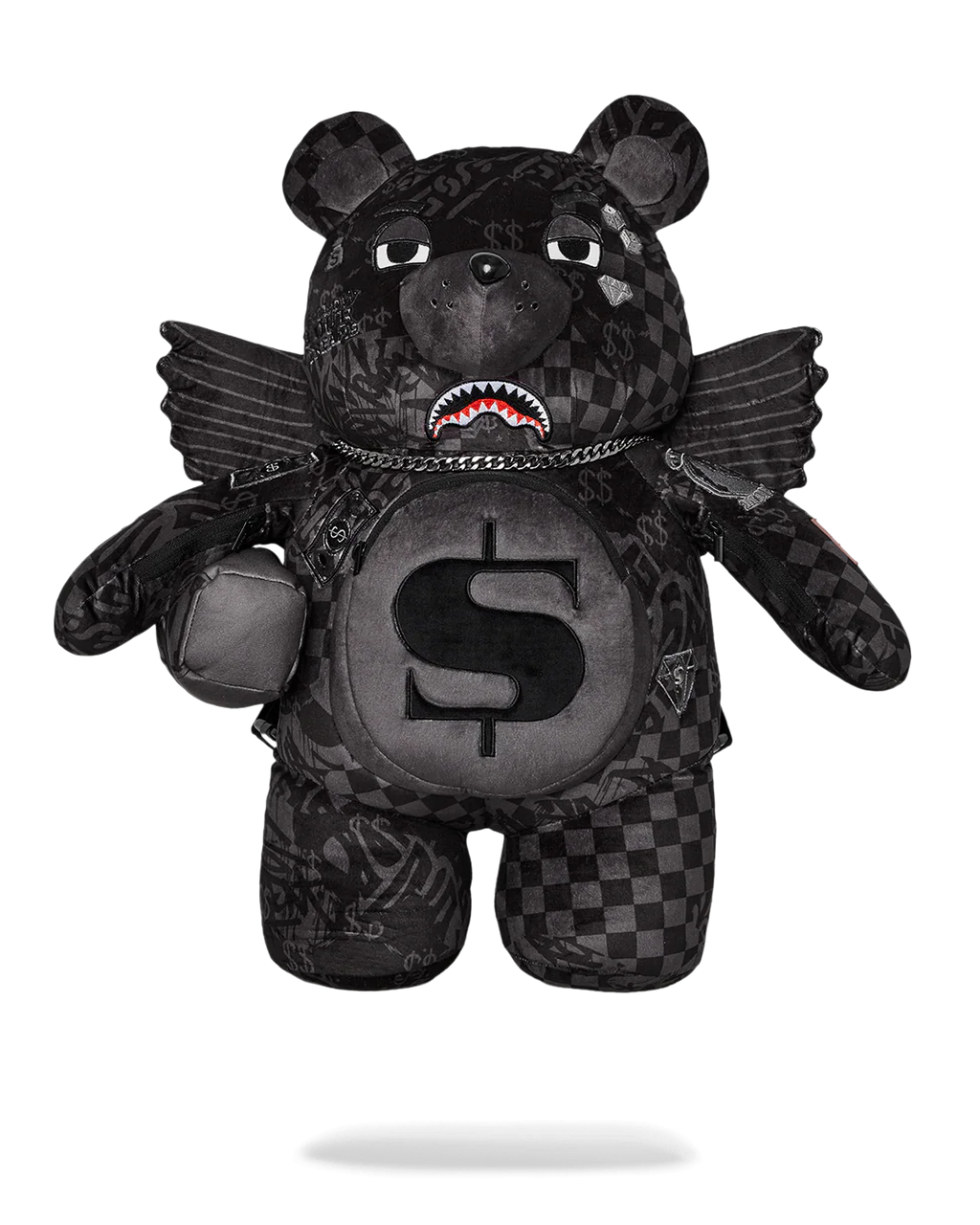SPRAYGROUND 4AM MONEY WING BEAR BACKPACK