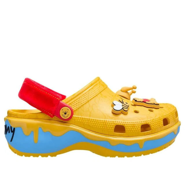 Crocs x Disney Winnie the Pooh Classic Platform Clog 'Yellow Red'