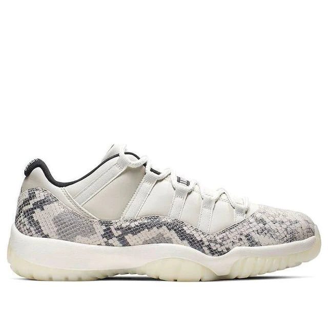 Air Jordan 11 Retro Low 'Light Bone Snakeskin'