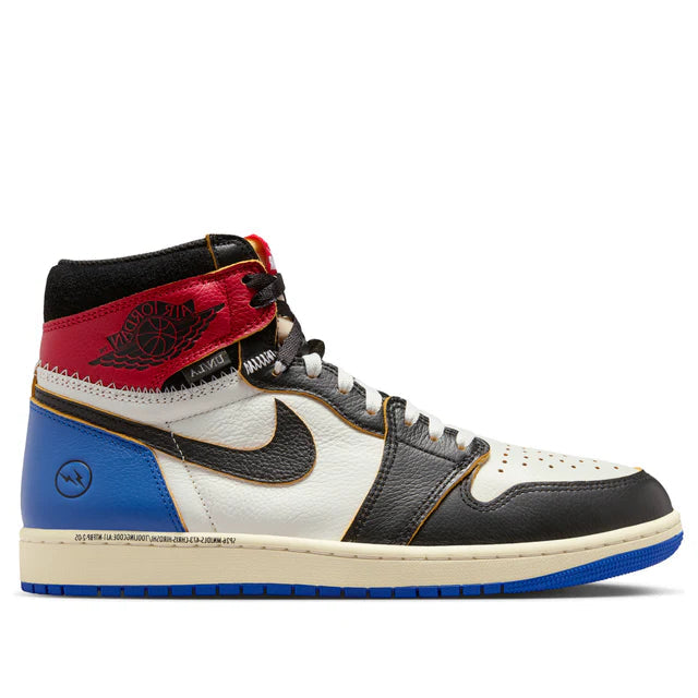 Air Jordan 1 Retro High x Fragment x Union LA OG SP 'Varsity Red Sport Royal'
